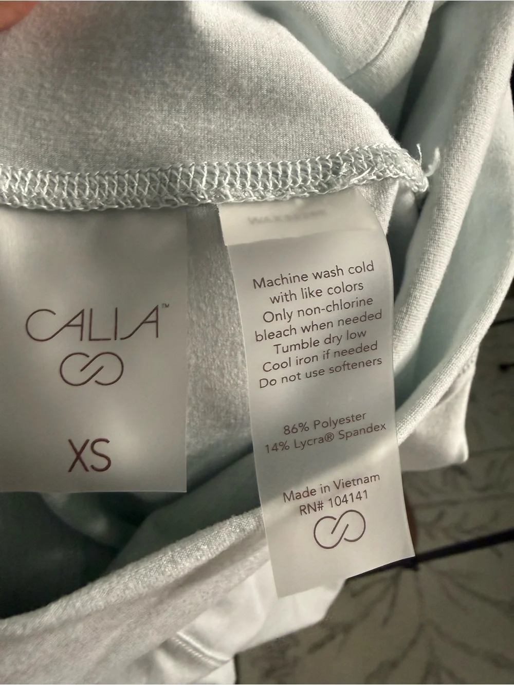 CALIA by Carrie Underwood Pale Green High-Waist Leggings - Picture 5 of 5
